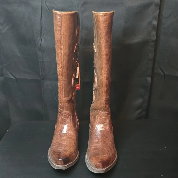 Ariat Brown Heeled Boots - Picture 2 of 16